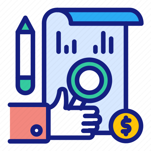 Analyzing, business, data, analysis, information, research, review icon - Download on Iconfinder