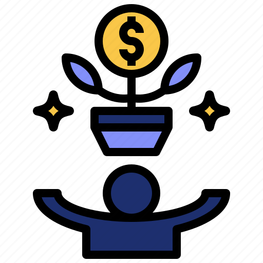 Investment, growth, finance, management, business, owner icon - Download on Iconfinder