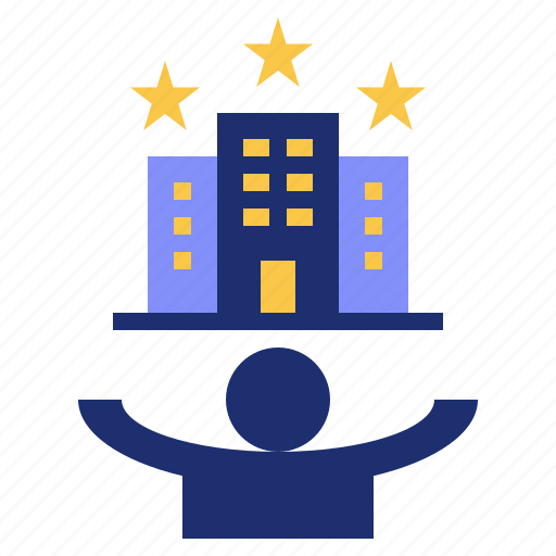 Hotel, accommodation, apartment, room, service icon - Download on Iconfinder