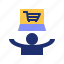 online, shopping, cart, commerce, shop, business, owner 