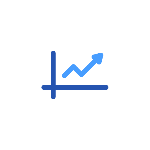 Growth, chart, graph, business, finance, money, marketing icon - Free download