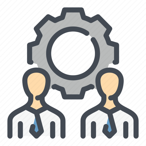 Business, gear, management, people, settings, team, teamwork icon - Download on Iconfinder