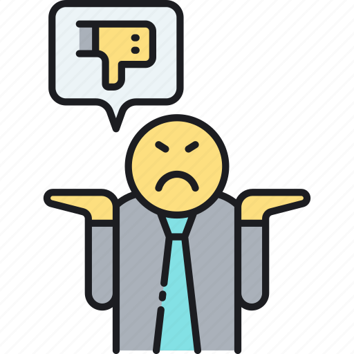 Bad, complain, complaint, feedback, review icon - Download on Iconfinder