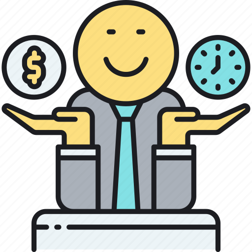 Management, money, resources, resources management, time icon - Download on Iconfinder