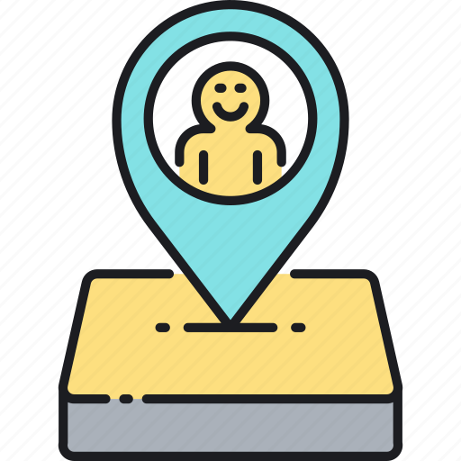 Gps, location, placeholder, user, user location, user placeholder icon - Download on Iconfinder