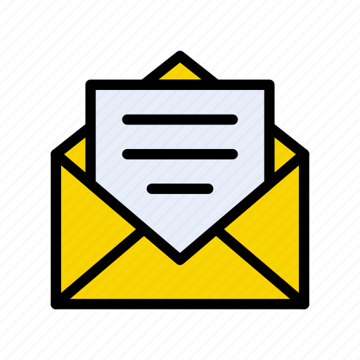 Email, envelope, inbox, message, open icon - Download on Iconfinder