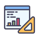 planning, marketing, business, ruler, strategy, bar, chart