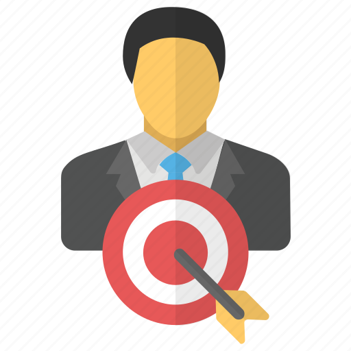 Audience target, client target, customer target, market target, target user icon - Download on Iconfinder