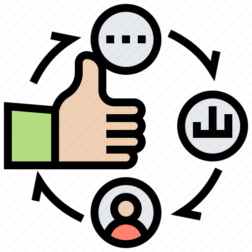 Customer, feedback, management, relationship, service icon - Download on Iconfinder