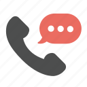 bubble, call, chat, communication, message, phone, talk