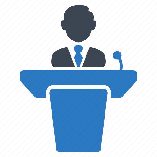 Conference, lecture, speech icon - Download on Iconfinder