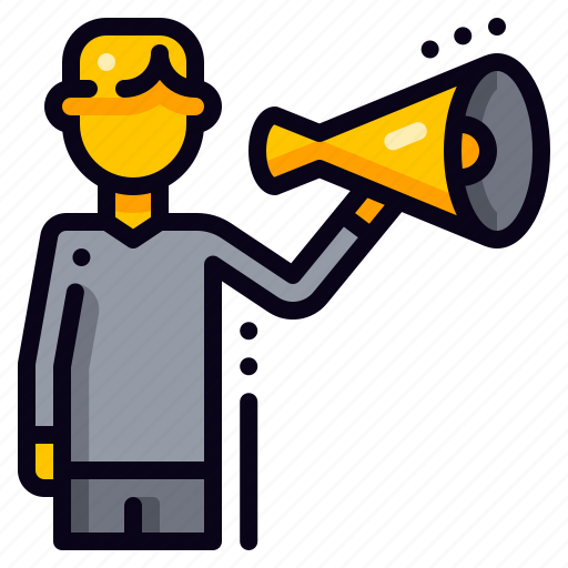 Advertising, business, marketing, megaphone icon - Download on Iconfinder