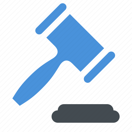 Auction, gavel, justice, law icon - Download on Iconfinder