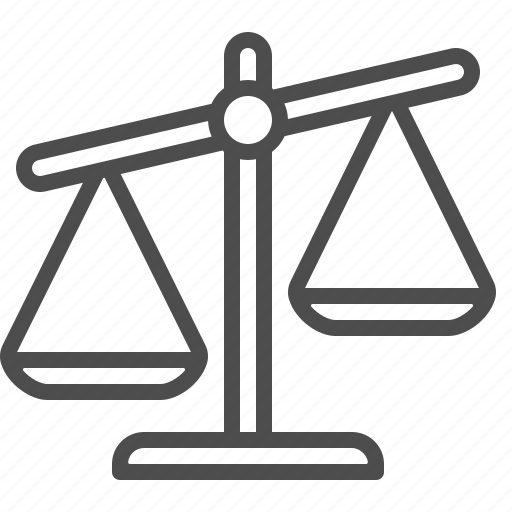 Justice, scales, weighing, weight scale icon - Download on Iconfinder