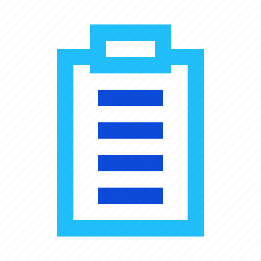 Blue, business, checklist, marketting, office, project icon - Download on Iconfinder