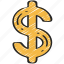 business, currency, dollar, finances, money, sign 