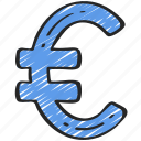 business, currency, euro, finances, money, sign