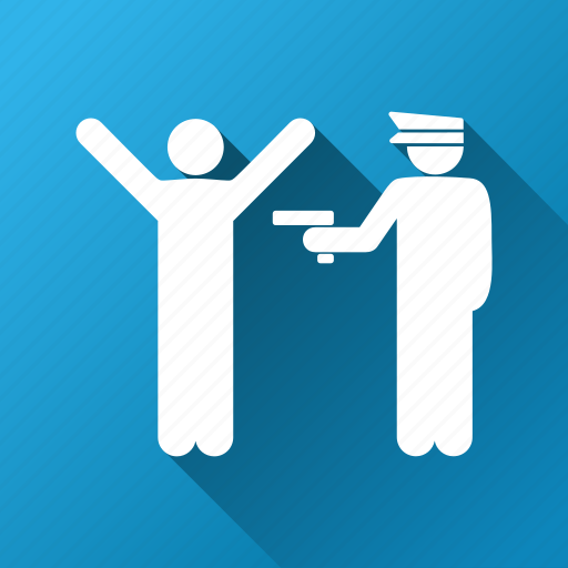 Crime, guard, justice, law, legal, police arrest, policeman icon - Download on Iconfinder