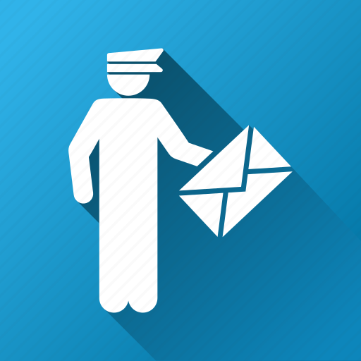 Delivery, email, envelope, letter, mail courier, post office, postman icon - Download on Iconfinder
