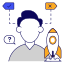 startup, initiation, commencement, mission, launchicons 