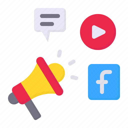 Publicity, campaign, public, seo, bullhorn, digital marketing icon - Download on Iconfinder