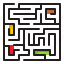 maze, labyrinth, game, road, puzzle, complex, solution 