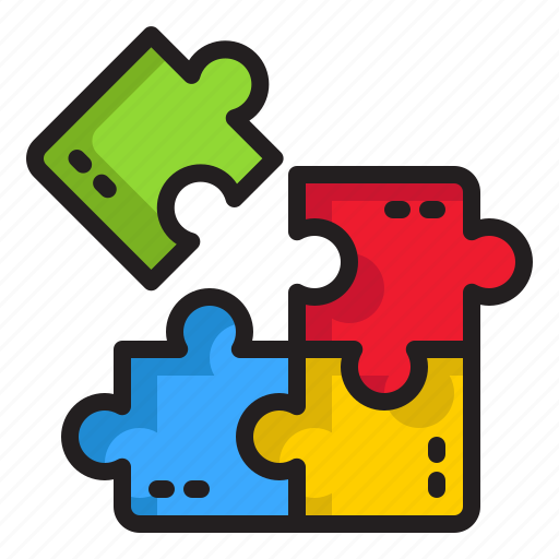 Puzzle, pieces, jigsaw, game, time, creativity, hobbies and free icon - Download on Iconfinder