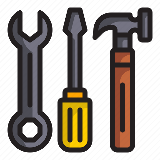 Wrench, screwdriver, equipment, service, maintenance, construction and tools icon - Download on Iconfinder