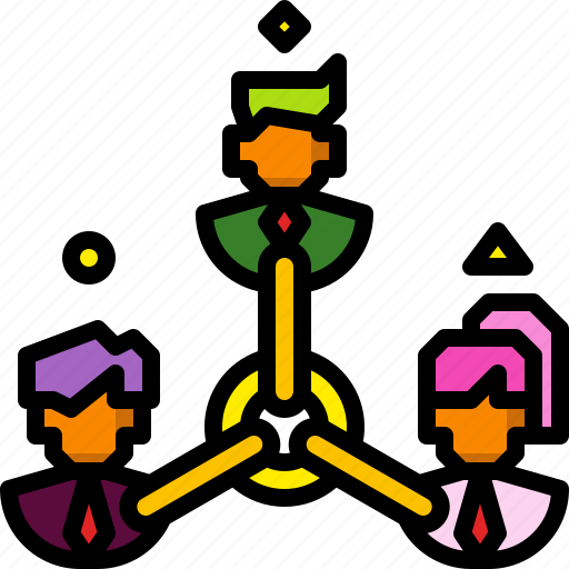 Business, communication, connect, connection, network, partnership, teamwork icon - Download on Iconfinder