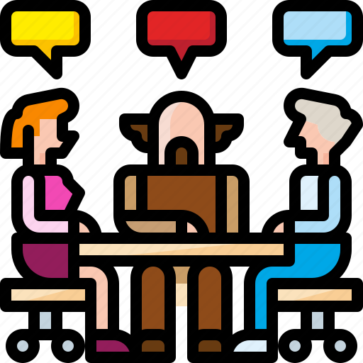 Business, conversation, discussion, group, meeting, team, teamwork icon - Download on Iconfinder