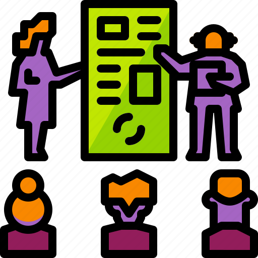 Business, education, meeting, people, seminar, teaching, training icon - Download on Iconfinder