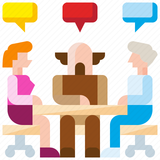 Business, conversation, discussion, group, meeting, team, teamwork icon - Download on Iconfinder