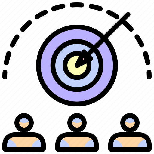Objective, goal, up, aim, arrow, target, dartboard icon - Download on Iconfinder