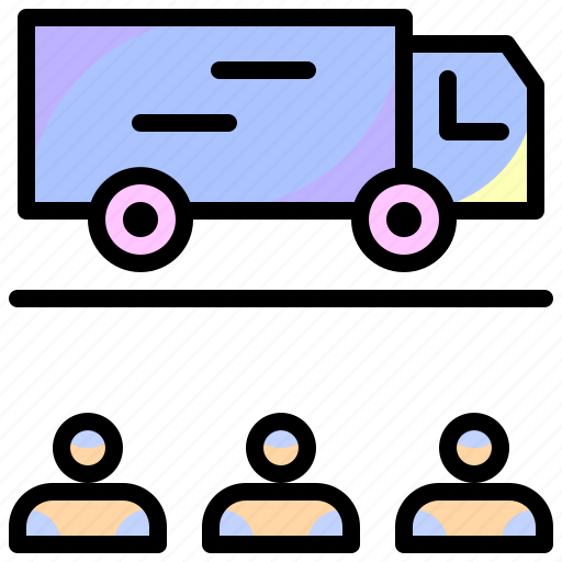 Transportation, truck, delivery, deliver, transport, lorry, trucking icon - Download on Iconfinder