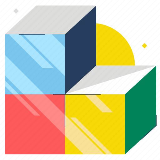 Cube, idea, jigsaw, pieces, puzzle, solution, solve icon - Download on Iconfinder
