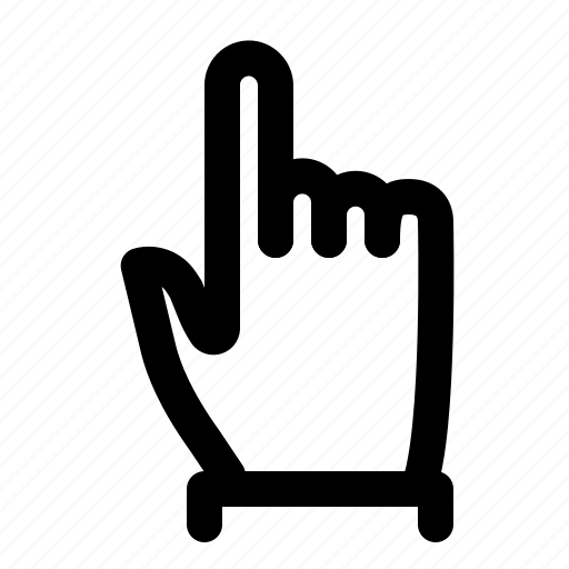 Finger, gesture, hand, pointing icon - Download on Iconfinder
