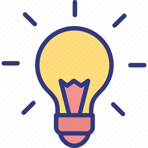 Idea, inspiration, light bulb, luminaire icon - Download on Iconfinder