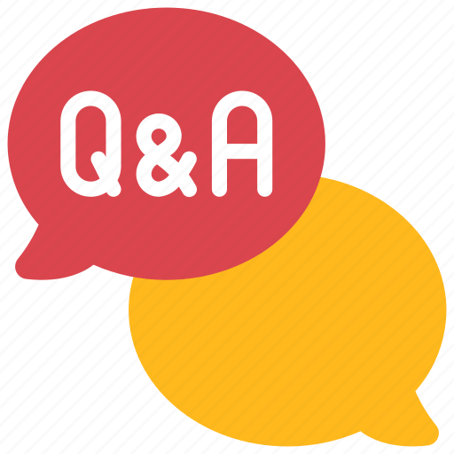 Q, and, a, messages, question, answer icon - Download on Iconfinder
