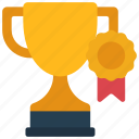 trophy, award, reward, badge, winner