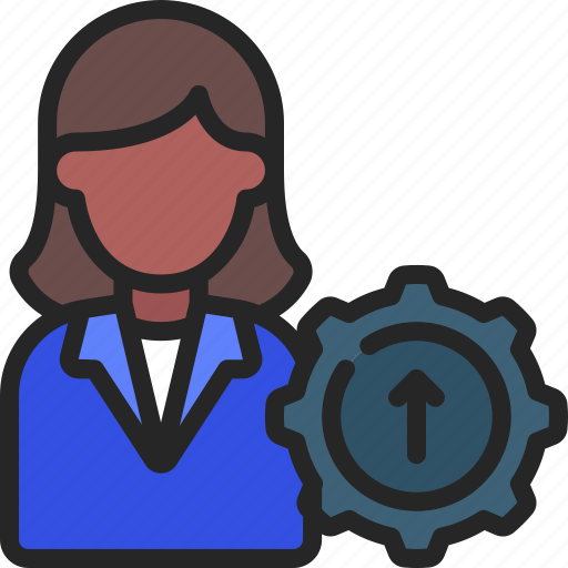 Business, woman, skill, increase, skills icon - Download on Iconfinder