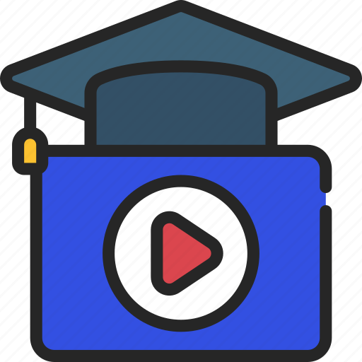 Educational, video, course, online, ecourse icon - Download on Iconfinder