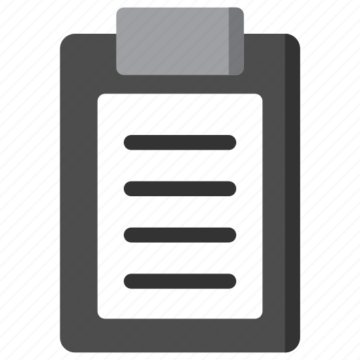 Clipboard, document, file, paper icon - Download on Iconfinder
