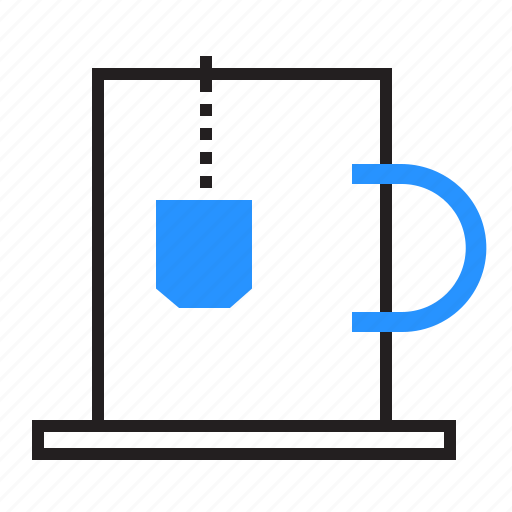Bag, break, cup, tea icon - Download on Iconfinder