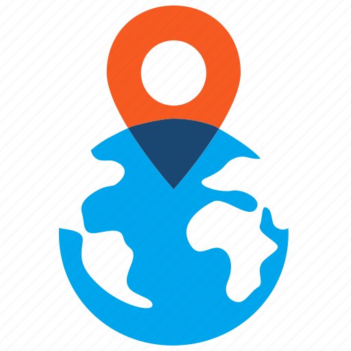 Geolocation, globe, map, tag icon - Download on Iconfinder