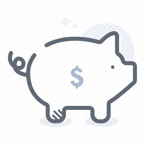 Bank, coin, pig, piggy, piggy bank, savings icon - Download on Iconfinder
