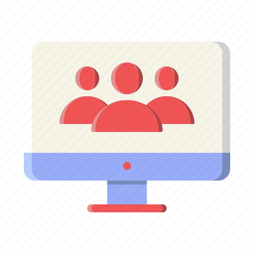 Online, meeting, internet, communication, interaction icon - Download on Iconfinder