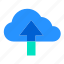 arrow, cloud, storage, upload 