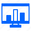 bar chart, computer, graphic, monitor, screen, statistics 