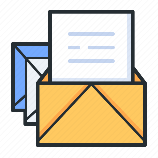Newsletter, mail, correspondence, documents icon - Download on Iconfinder