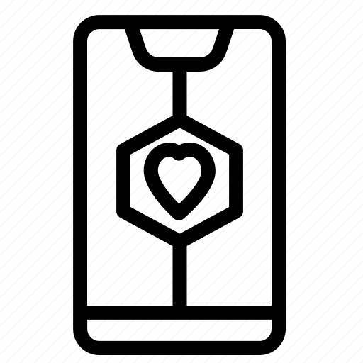 App, date, heart, love, wedding icon - Download on Iconfinder
